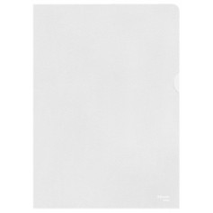 Esselte Caja de 100 Dossiers Uñero - Formato A4 - Lamina de PP - Grosor 0.12mm - Color Transparente