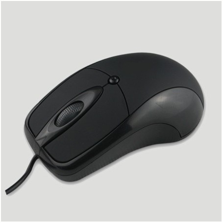 Ratón óptico de tres botones USB
