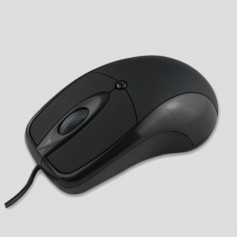 Ratón óptico de tres botones USB