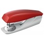 Petrus 210 Grapadora - Hasta 25 Hojas - Extrae Grapas Integrado - Grapado Abierto, Cerrado y Clavado - Color Rojo
