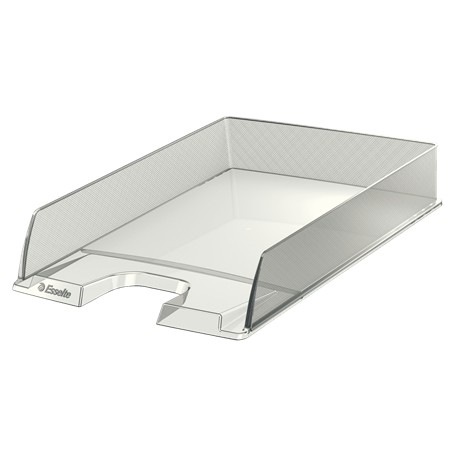 Esselte Europost Bandeja Portadocumentos - Plastico Transparente - Formato Vertical - A4 - Color Cristal