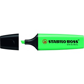 Stabilo Boss 70 Rotulador Marcador Fluorescente - Trazo entre 2 y 5mm - Recargable - Tinta con Base de Agua - Color Turquesa Flu