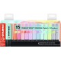 Stabilo Boss 70 Pastel Pack de 15 Marcadores Fluorescentes - Trazo entre 2 y 5mm - Recargable - Tinta con Base de Agua - Colores