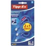 Tipp-Ex Easy Correct 2+1 Pack de 3 Cintas Correctoras 4.2mm x 12m - Resistente - Escritura Instantanea