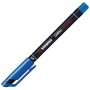 Stabilo OHPen Rotulador Permanente - Punta Superfina - Trazo de 0.4mm - Agarre Antideslizante - Tapon Ventilado - Color Azul