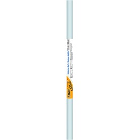 Bic Velleda Rollo Adhesivo para Pizarra Blanca - Facil de Cortar - Se Adapta a cualquier Superficie - Tamaño 67x100cm