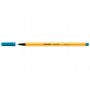 Stabilo Point 88 Rotulador de Punta Fina de Fibra - Trazo de 0.4 mm - Tinta con Base de Agua - Color Azul Turquesa