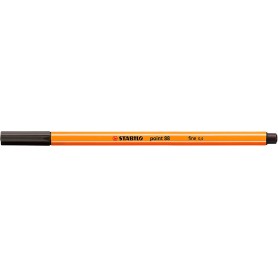 Stabilo Point 88 Rotulador de Punta Fina de Fibra - Trazo de 0.4 mm - Tinta con Base de Agua - Color Ocre