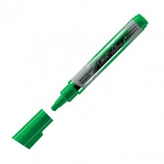 Bic Velleda Tank Marcador para Pizarra - Punta Ancha - Tinta Liquida - Borrado Optimo - Color Verde