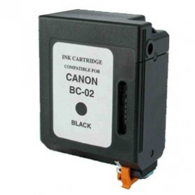Canon BC02 y BX02 Negro cartucho compatible, reemplaza al BC-02 y BX-02