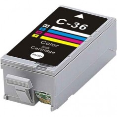 Canon CLI36 Color cartucho sustituto, reemplaza al CLI-36