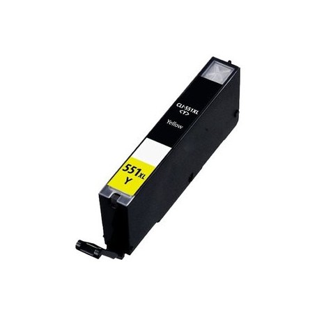 Canon CLI 551XL Amarillo cartucho sustituto, reemplaza al CLI 551Y XL