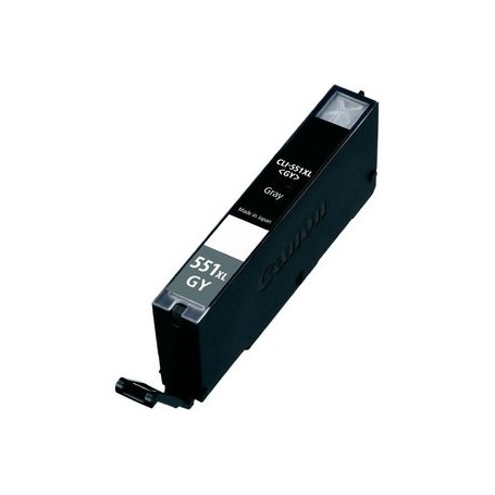 Canon CLI 551XL Gris cartucho sustituto, reemplaza al CLI 551GY XL