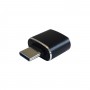 Aisens Mini Adaptador USB 3.1 Gen2 10Gbps 3A - Tipo USB-C/M-A/H - Color Negro