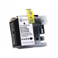 Brother LC127Bk Negro cartucho sustituto, reemplaza al LC-127 Bk, XL alta capacidad