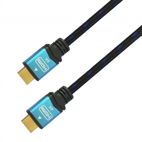 Aisens Cable HDMI V2.0 Premium Alta Velocidad / HEC 4K@60HZ 18Gbps - A/M-A/M - 0.5m - Color Negro