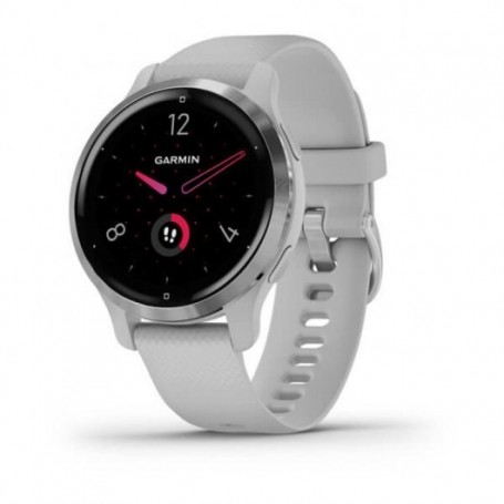 Garmin Venu 2S Reloj Smartwatch - Pantalla 1.1" - GPS, WiFi, Bluetooth - Color Gris Plata