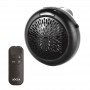 Jocca Mini Calefactor Electrico 600W - Sin Cable - 2 Velocidades - Temporizador Porgramable hasta 12 Horas - Termostato Ajustabl