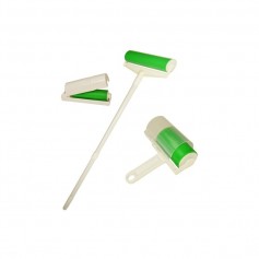 Jocca Set de 3 Rodillos Quita Pelusas - Lavables - Mango Extensible 53-91cm