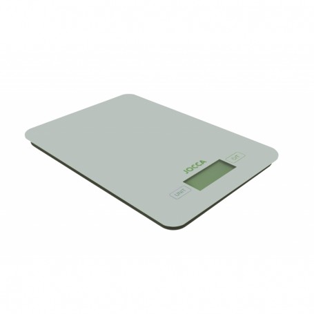 Jocca Bascula de Cocina hasta 5kg - Pantalla LCD - Base Antideslizante - Unidades de Peso: gr/lb/oz/kg