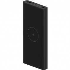 Xiaomi 10W Wireless Bateria Externa/Power Bank 10000 mAh Inalambrica - Tecnologia QI - Carga Rapida 10W y 22.5W - 1x USB-A , 1x 