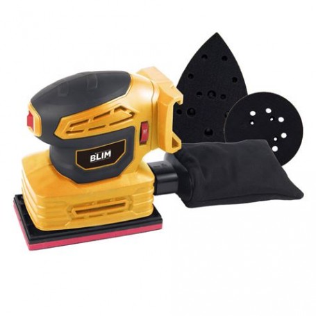 Blim Multilijadora 3 Placas a Bateria 20V 2Ah - Placa Redonda, Triangular y Rectangular - Velocidad 7000-13000rpm - Deposito par