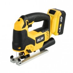 Blim Sierra de Calar a Bateria 20V 4.0AH - Velocidad sin Carga 0-2400rpm - Base de Aluminio - Empuñadura Ergonomica - Laser/LED