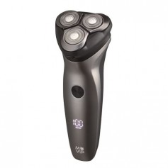 Muvip Afeitadora Electrica Waterproof Recargable - 3 Cabezales Flexibles - IPX6 - Autonomia 1h