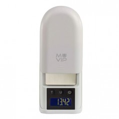 Muvip Bascula de Bolsillo Digital - Superficie Acero Inoxidable - Sensor de Alta Precision - Apagado Automatico - Peso Max. 0.30
