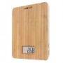 Muvip Bamboo Bascula de Cocina Digital - Plataforma de Bambu - Pantalla LCD - Sensor de Alta Precision - Apagado Automatico - Pe