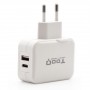 Tooq Cargador de Pared USB 2.0, USB-C - Color Blanco