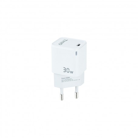 Tooq Cargador de Pared GaN USB-C/PD 30W - Color Blanco