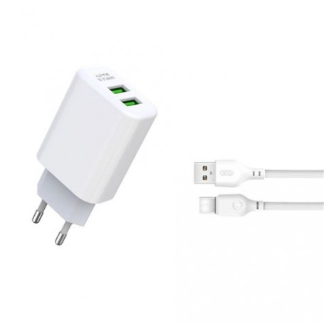 XO Pack Cargador de Corriente L85C 2.4A - Cable Tipo C