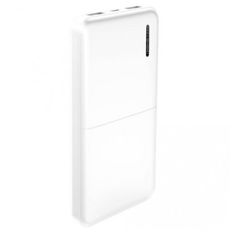 XO Powerbank PB70 - 13000MAH - Carga Rapida - Indicador LED - 2 USB - 2A - Color Blanco
