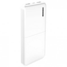 XO Powerbank PB70 - 13000MAH - Carga Rapida - Indicador LED - 2 USB - 2A - Color Blanco