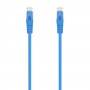 Aisens Cable de Red Latiguillo RJ45 LSZH CAT.6A 500 MHZ UTP AWG24 - 0.5M - Color Azul
