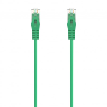Aisens Cable de Red Latiguillo RJ45 LSZH CAT.6A 500 MHZ UTP AWG24 - 0.5M - Color Verde