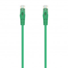 Aisens Cable de Red Latiguillo RJ45 LSZH CAT.6A 500 MHZ UTP AWG24 - 1.5M - Color Verde