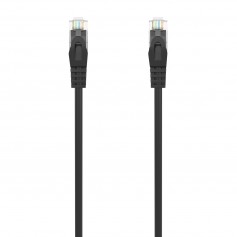 Aisens Cable de Red Latiguillo RJ45 LSZH CAT.6A 500 MHZ UTP AWG24 - 0.5M - Color Negro