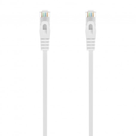 Aisens Cable de Red Latiguillo RJ45 LSZH CAT.6A 500 MHZ UTP AWG24 - 3.0M - Color Blanco