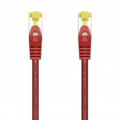 Aisens Cable de Red Latiguillo RJ45 LSZH Cat.7 600 MHz S/FTP PIMF AWG26 - 2.0M - Color Rojo