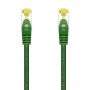 Aisens Cable de Red Latiguillo RJ45 LSZH Cat.7 600 MHz S/FTP PIMF AWG26 - 1.0M - Color Verde