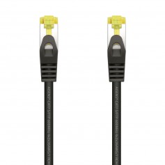 Aisens Cable de Red Latiguillo RJ45 LSZH Cat.7 600 MHz S/FTP PIMF AWG26 - 2.0M - Color Negro