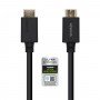 Aisens Cable HDMI V2.1 Certificado Ultra Alta Velocidad 8K@60Hz 48Gbps - A/M-A/M - 1.0m - Color Negro