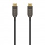 Aisens Cable DisplayPort AOC V1.4 8K@60HZ 4K@120Hz 4:4:4 32.4GBPS - DP/M-DP/M - 10M - Color Negro