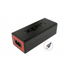 Approx Cargador de Portatil Especifico para Lenovo 65W 20V 3.25A - Conector Rectangular 11mm x 5mm