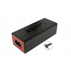 Approx Cargador de Portatil Especifico para HP 90W 19.5V 4.62A - Conector 4.5mm x 3.0mm