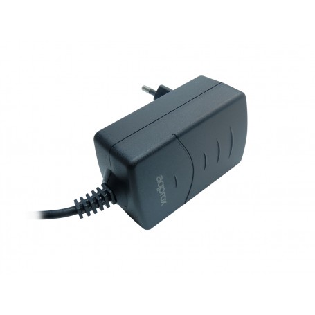 Approx Adaptador de Carga 36W - 12V/3A - Proteccion de Sobrecarga y Cortocircuito - Color Negro