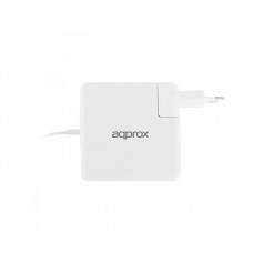 Approx Cargador Automatico para Apple Tipo T 45W/65W/85W - USB 5V 2.1A