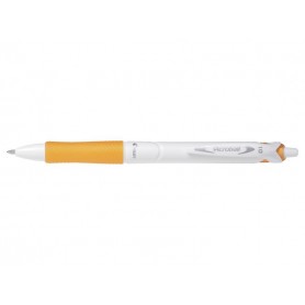 Pilot Boligrafo de Bola Retractil Acroball PureWhite - Recargable - Fabricado con Plastico Reciclado - Punta Redonda 1mm - Trazo